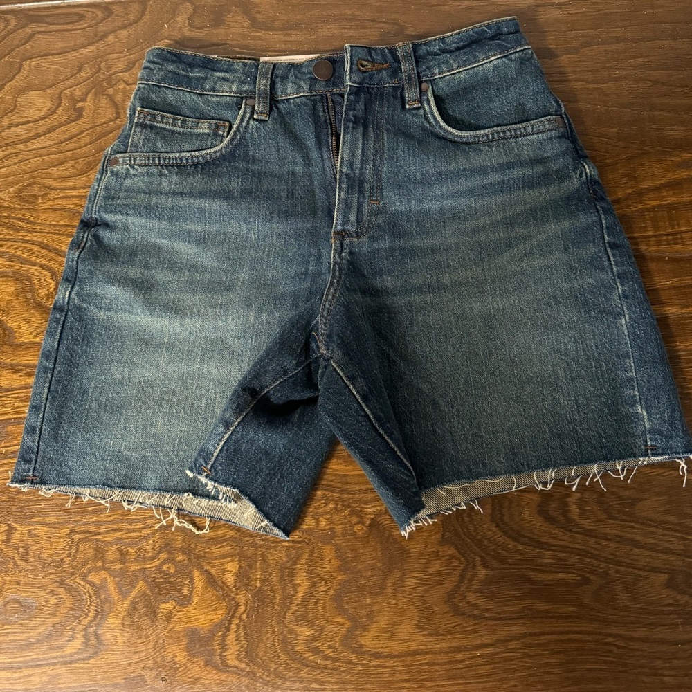 Wrangler Retro High Rise Denim Shorts